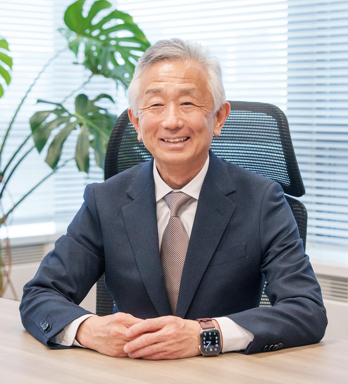 代表挨拶の写真