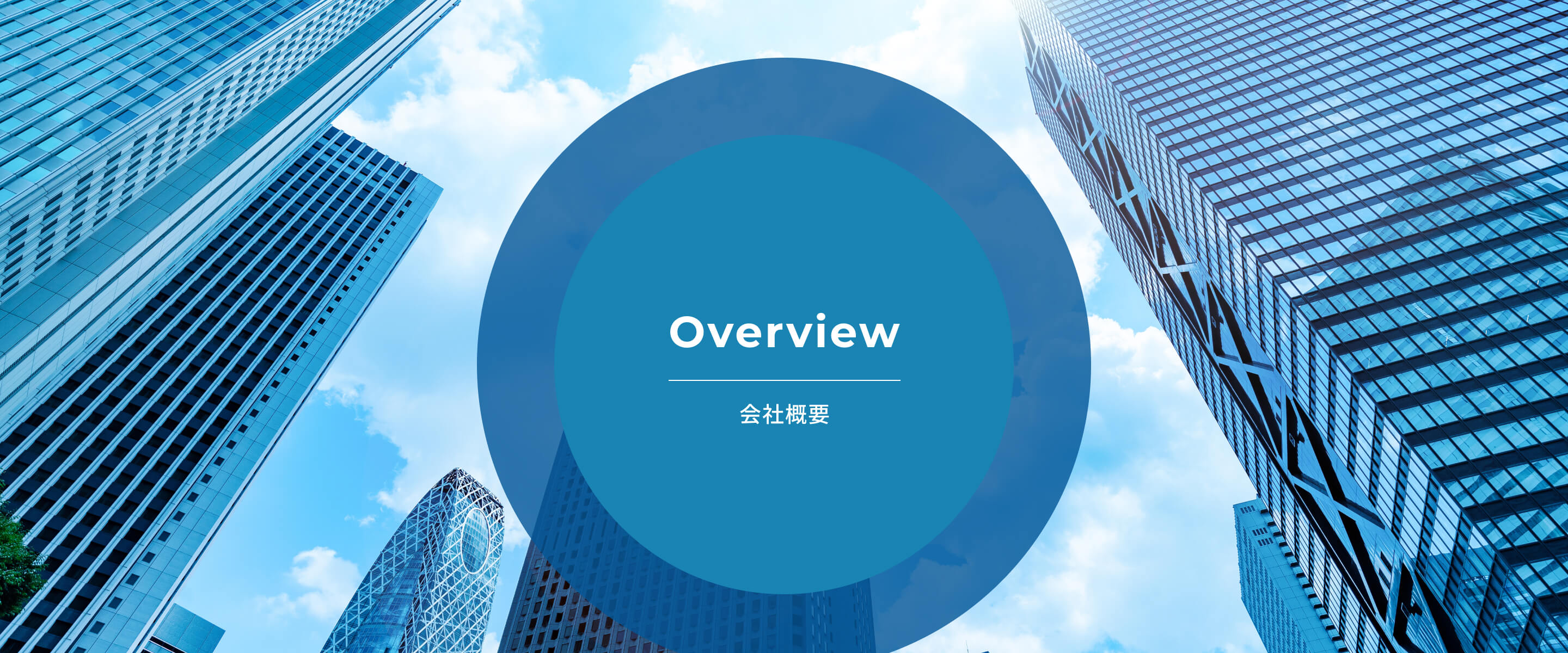 会社情報 メインビジュアル