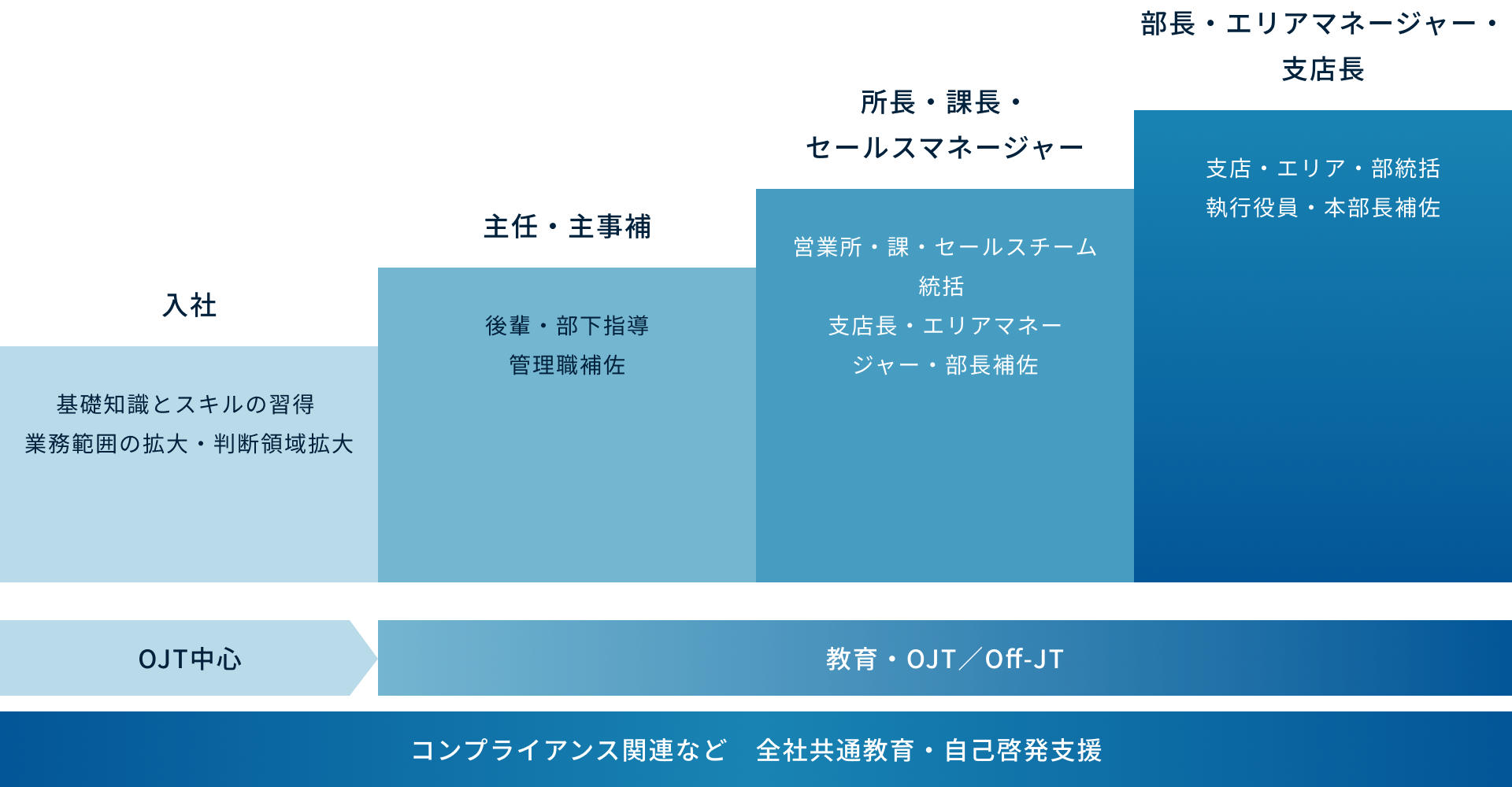 キャリアパスのイメージ